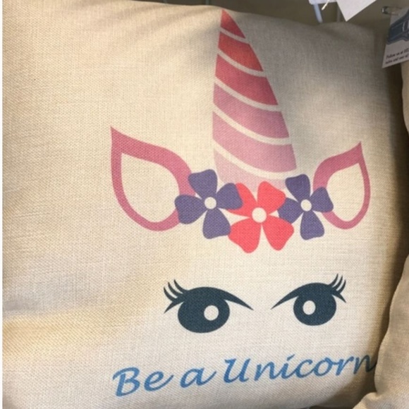 Unicorn Pillow cover Trio set of 3 - Picture 3 of 3